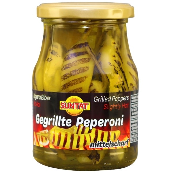 Suntat Eingelegte Gegrillte Peperoni 350 ml