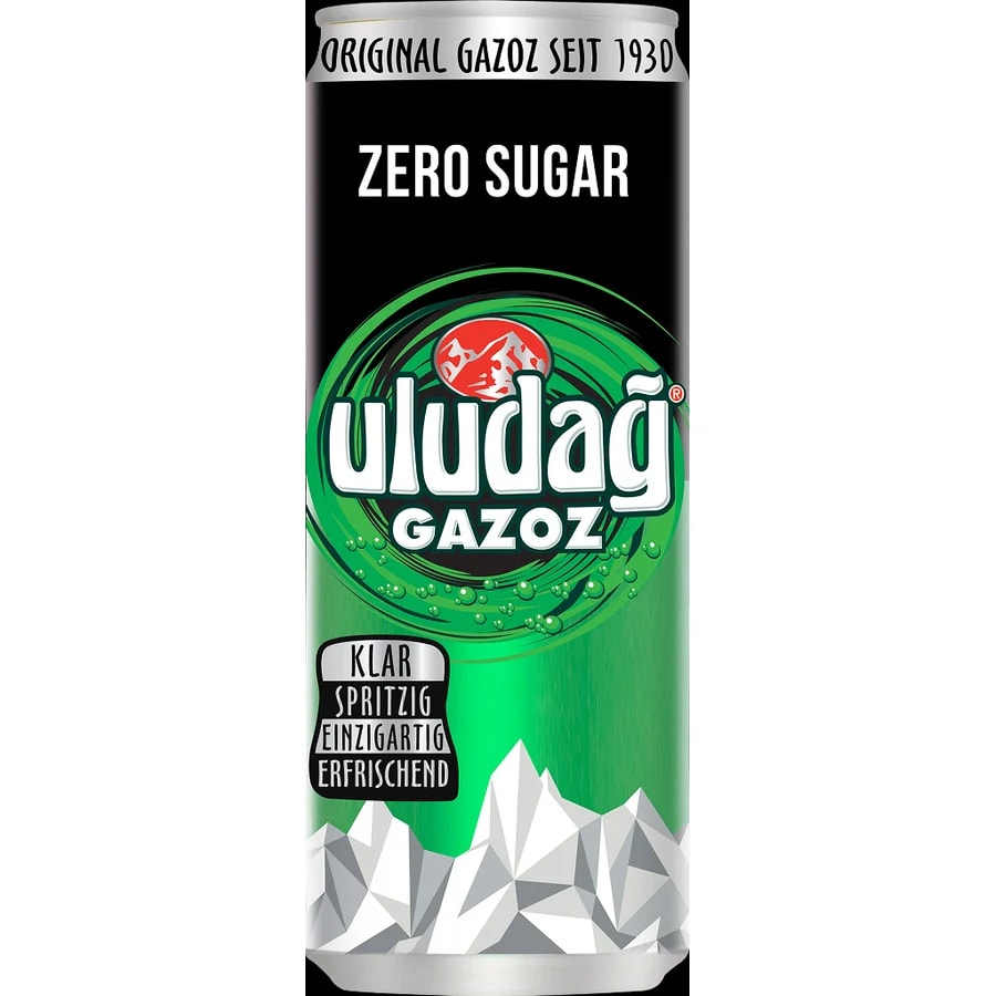 Uludag Gazoz Zero Dose 0,33L
