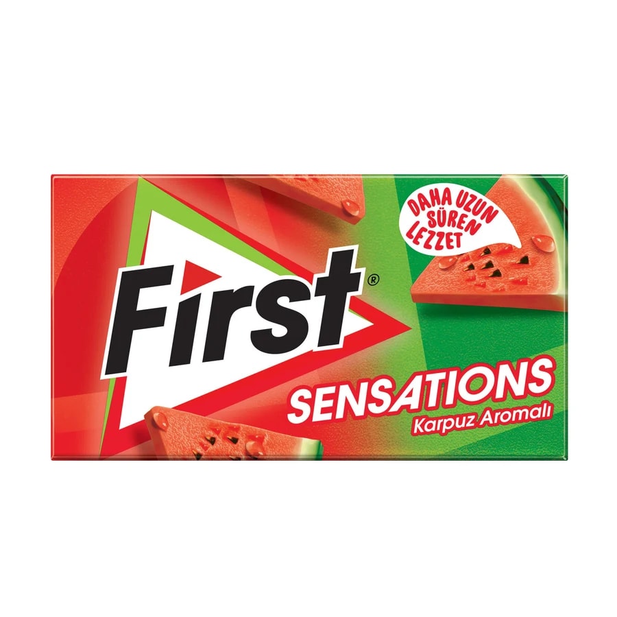 First Sensations Karpuz Aromali Sakiz 27g