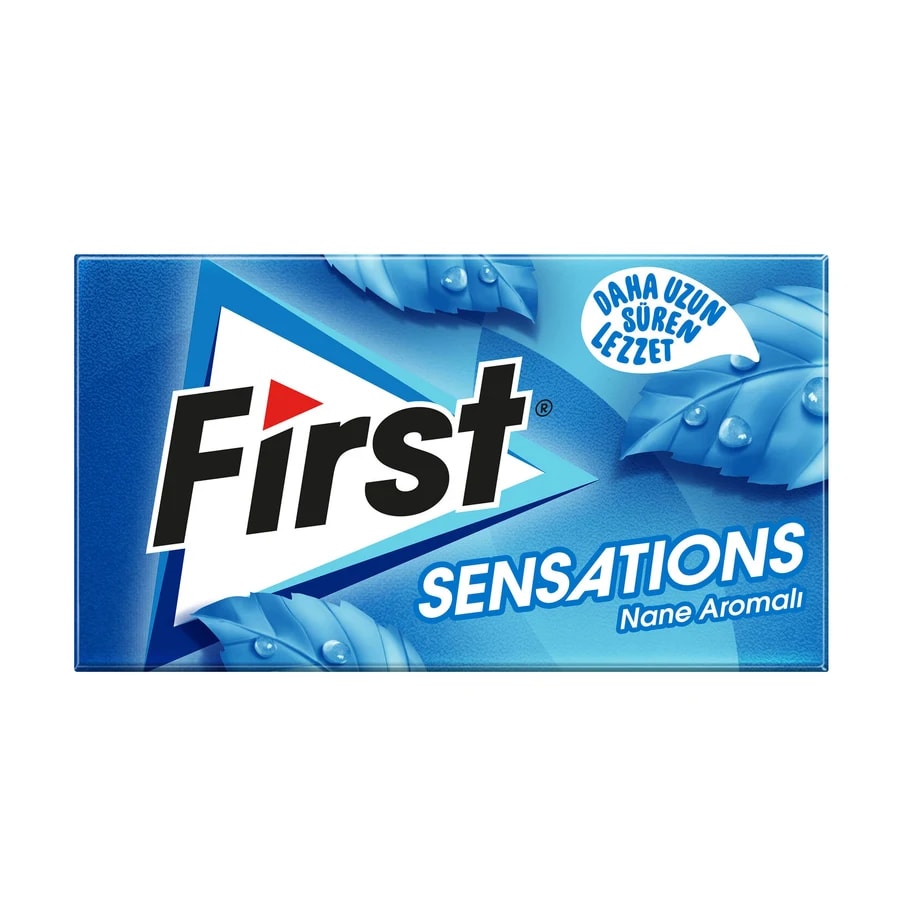 First Sensations Mavi Nane Aromoli Sakiz 27g