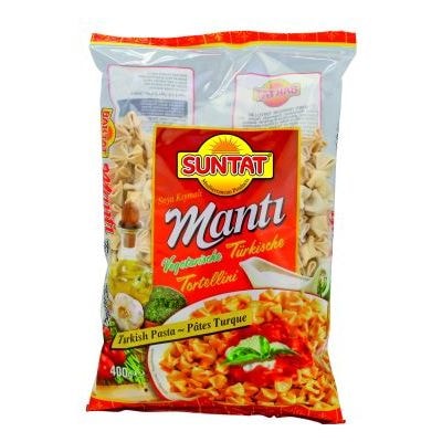 SUNTAT Soja-Manti mit Hackfleisch 12 x 400 g Beutel