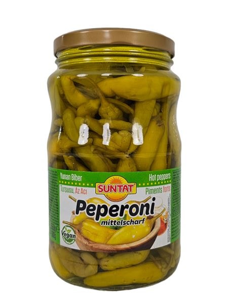 SUNTAT Griech. Peperoni in SL 1700ml Gl.