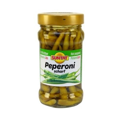 SUNTAT Piri Piri Paprika-Pickles 12 x 326 ml Dose