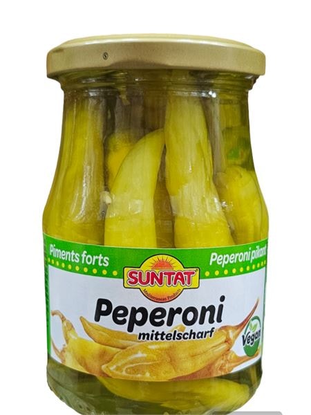 SUNTAT Griechische Peperoni 370ml, Glas