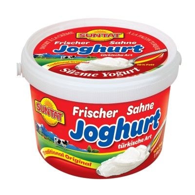 Süzme Yogurt 10% yagli 2,5kg