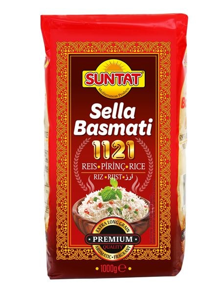SUNTAT 1121 Sella Basmati Reis 1kg