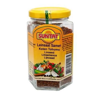 SUNTAT Leinsamen 12 x 100 g Beutel