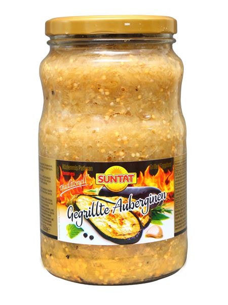 SUNTAT Gegrillte Auberginen 1700ml Glas