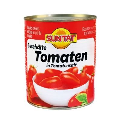 SUNTAT Geschälte Tomaten 12x800g Tnk.