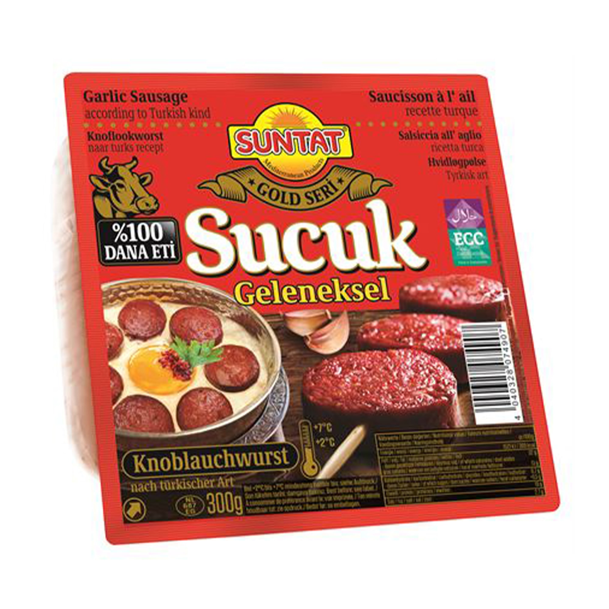 SUNTAT Gold Geleneksel Sucuk 300g